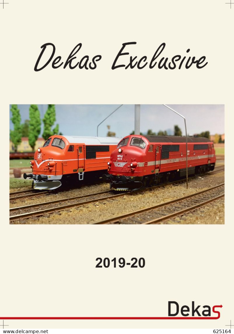 Catalogue DEKAS Excusive 2019-20 In Danish And English - En Danois Et En Anglais - Englisch