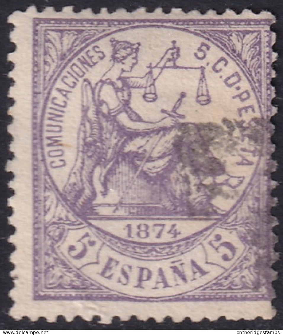 Spain 1874 Sc 202 Espana Ed 144 Used - Used Stamps
