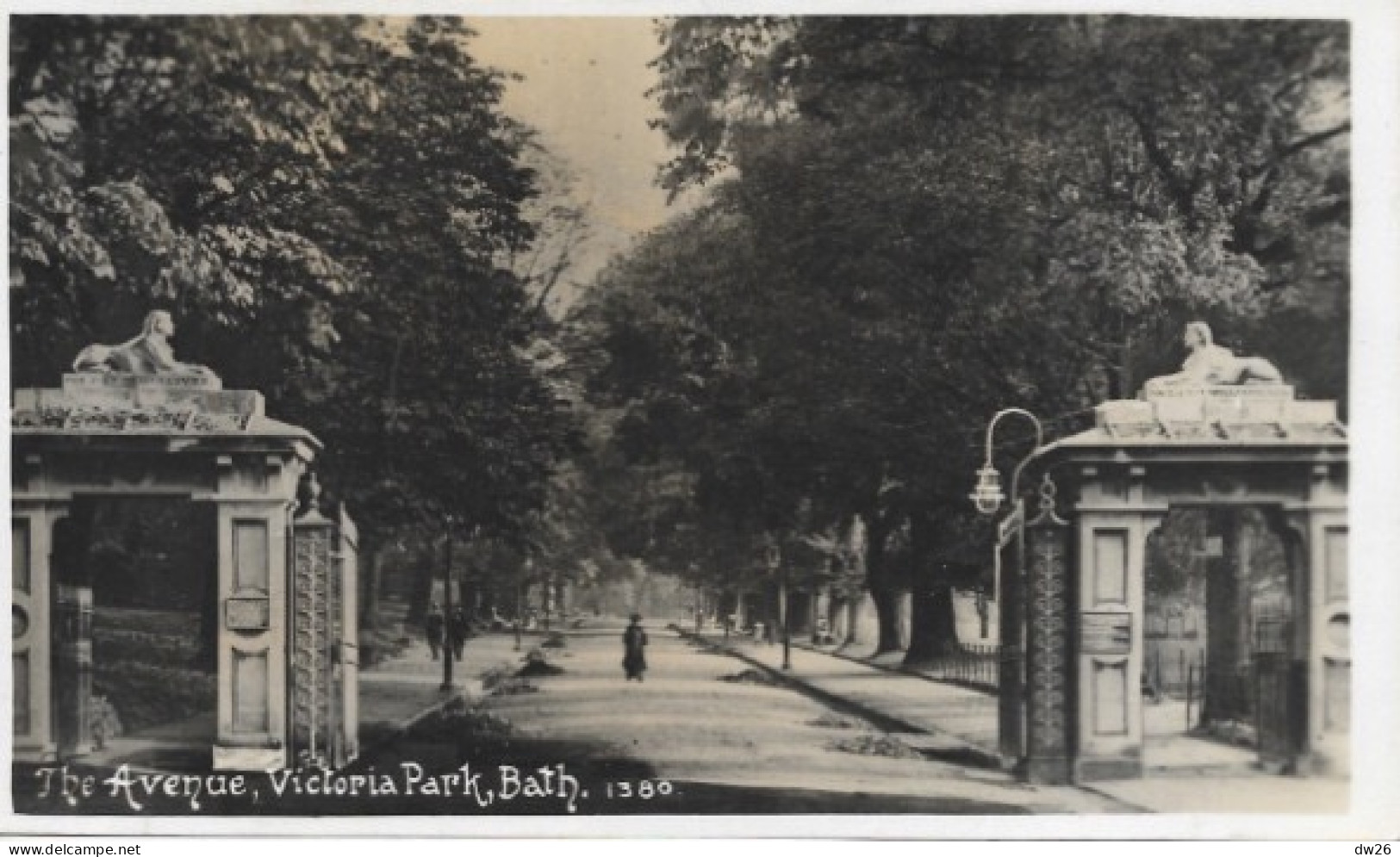 Bath (Somerset) The Avenue Victoria Park - Entrance (l'Entrée) - Bath