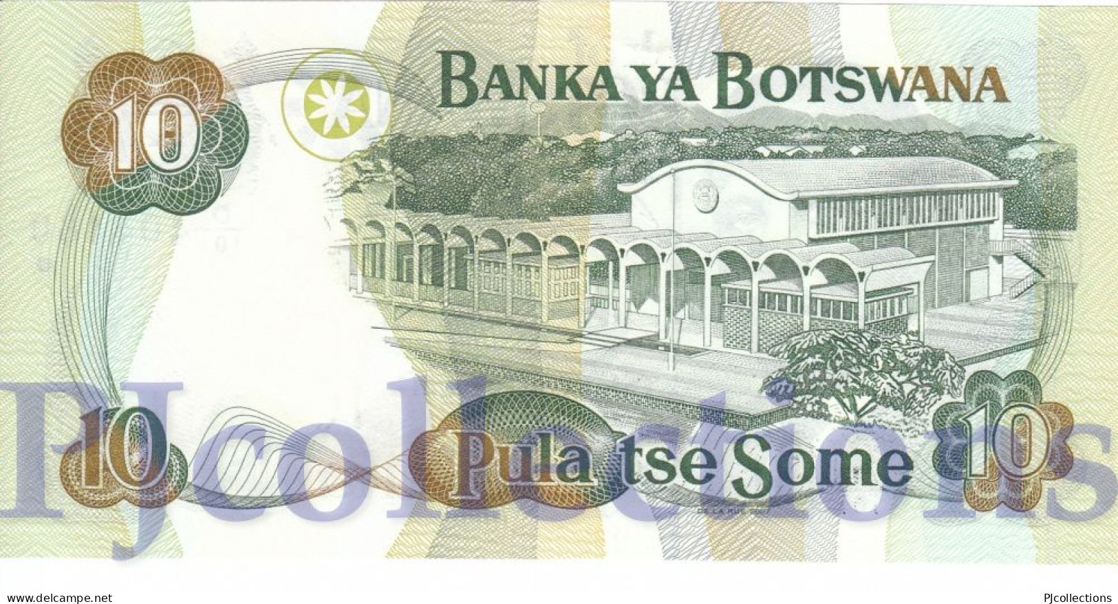 BOTSWANA 10 PULA 2007 PICK 24b UNC - Botswana