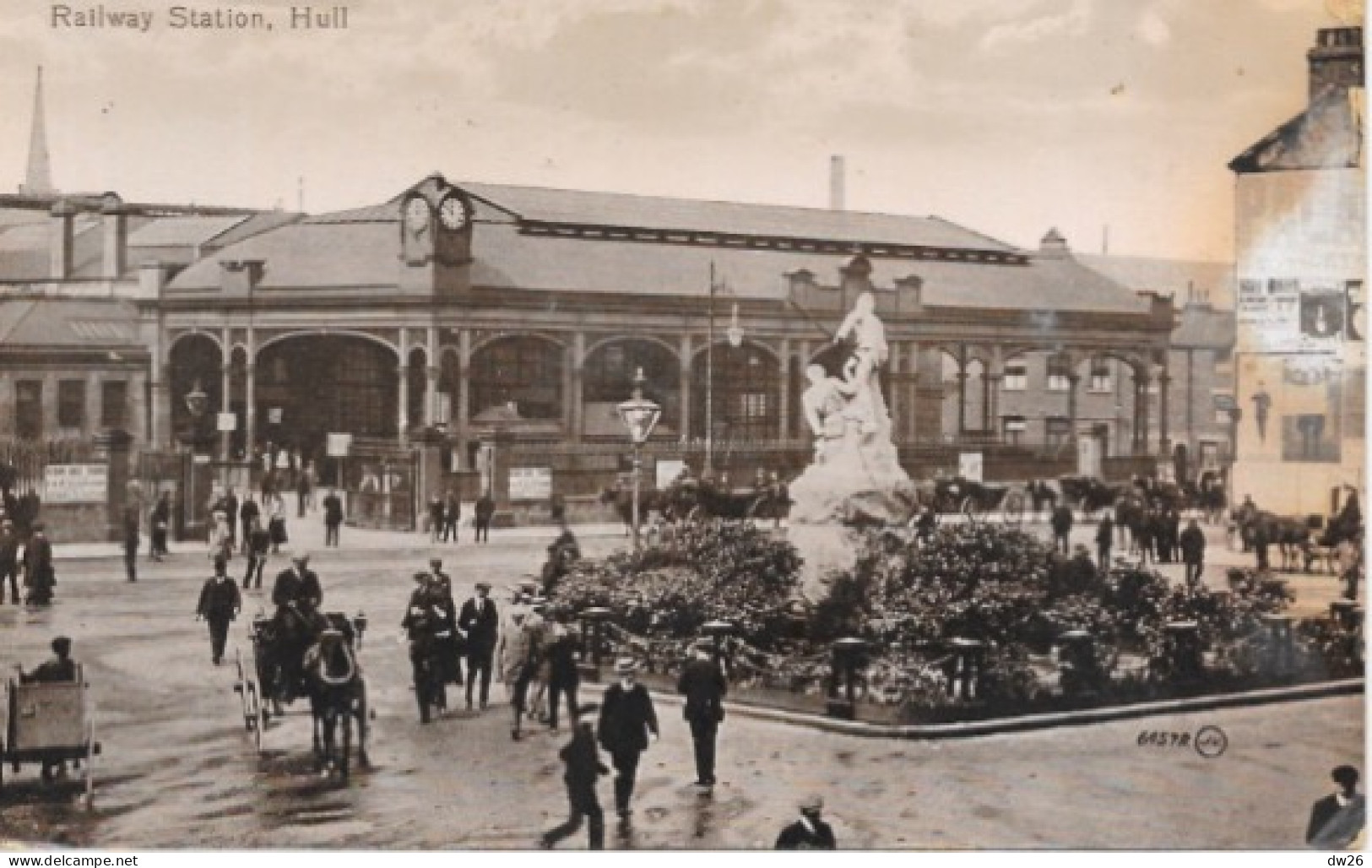 Railway Station - Hull (Yorkshire) Monument, Attelage - Hull