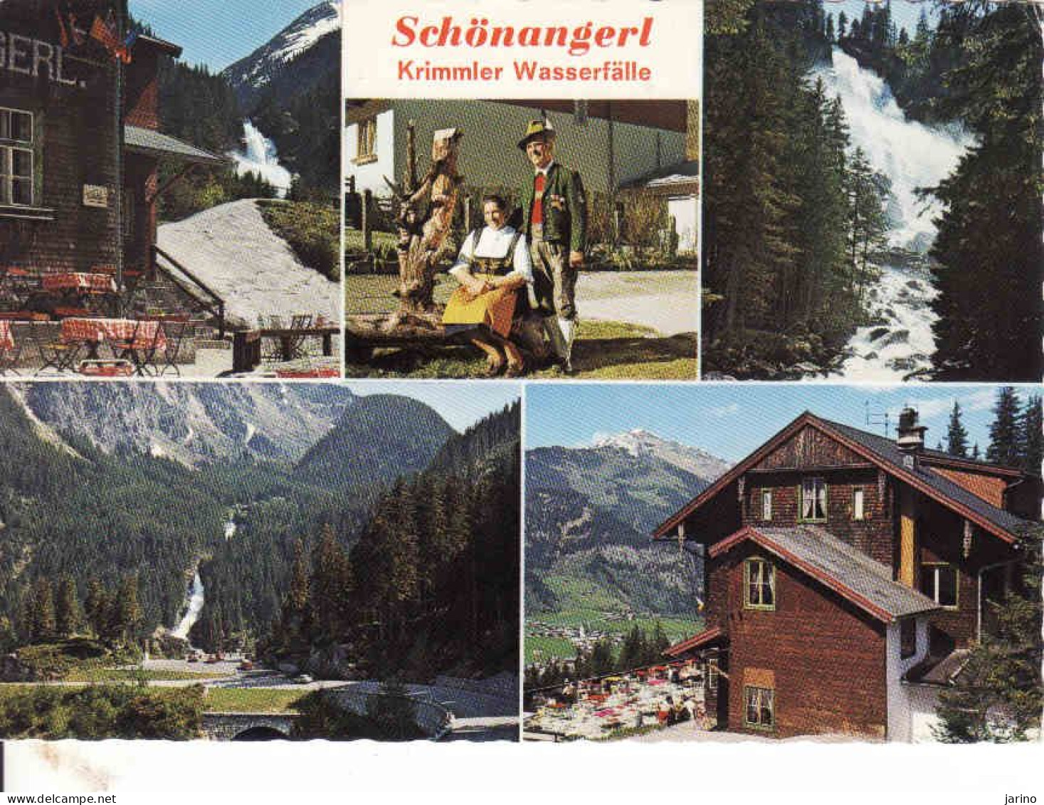 Österreich, Salzburg, Schonangerl, Krimmler Wasserfalle, Bezirk Zell An See, Gebraucht 1983 - Krimml