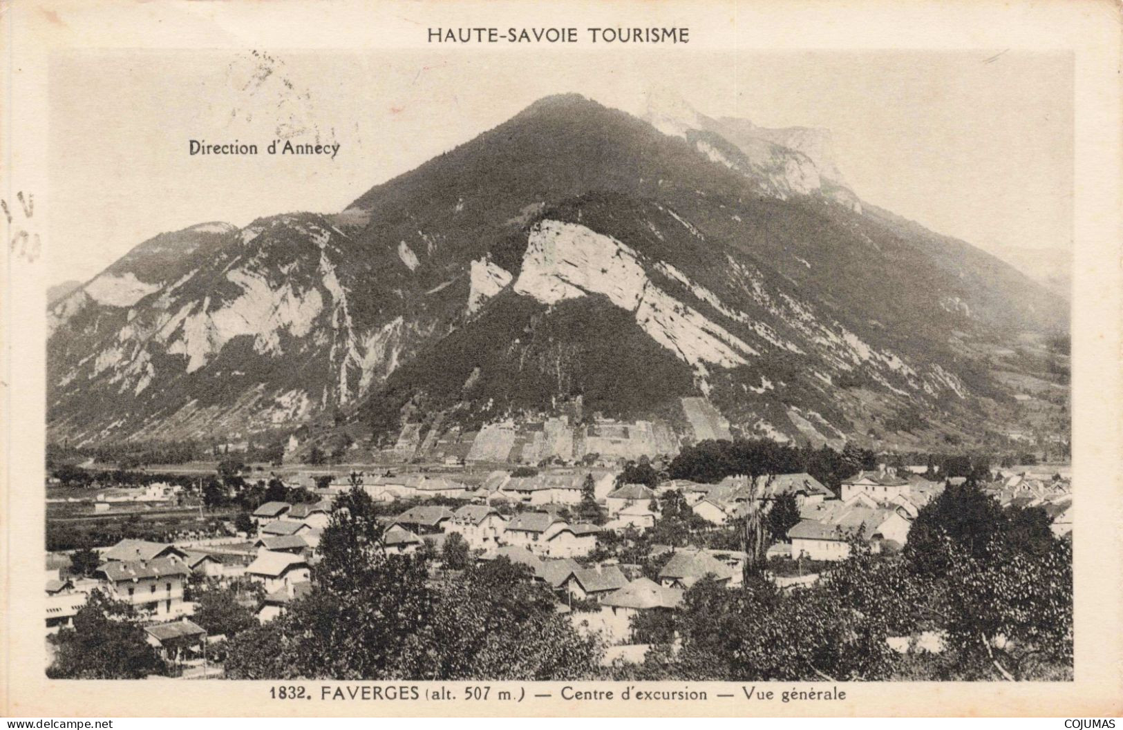 74 - FAVERGES - S11910 - Centre D'Excursion - Vue Générale - Direction Annecy - Haute Savoie Tourisme - L5 - Faverges