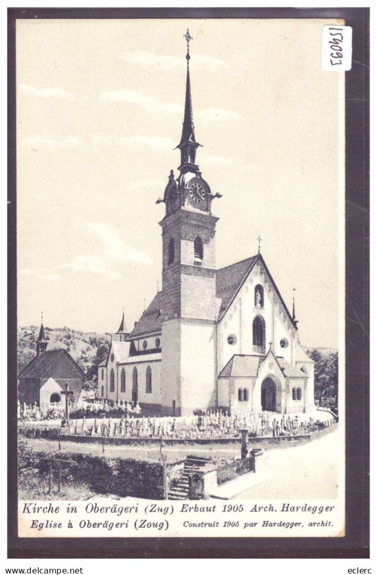 OBERÄGERI - KIRCHE - TB - Oberägeri