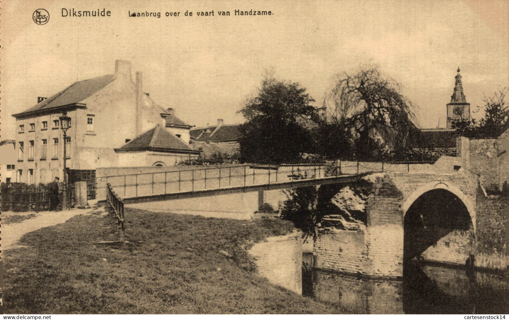 N°38772 Z -cpa Diksmuide -Laanbrug Over De Vaart Van Handzame- - Diksmuide