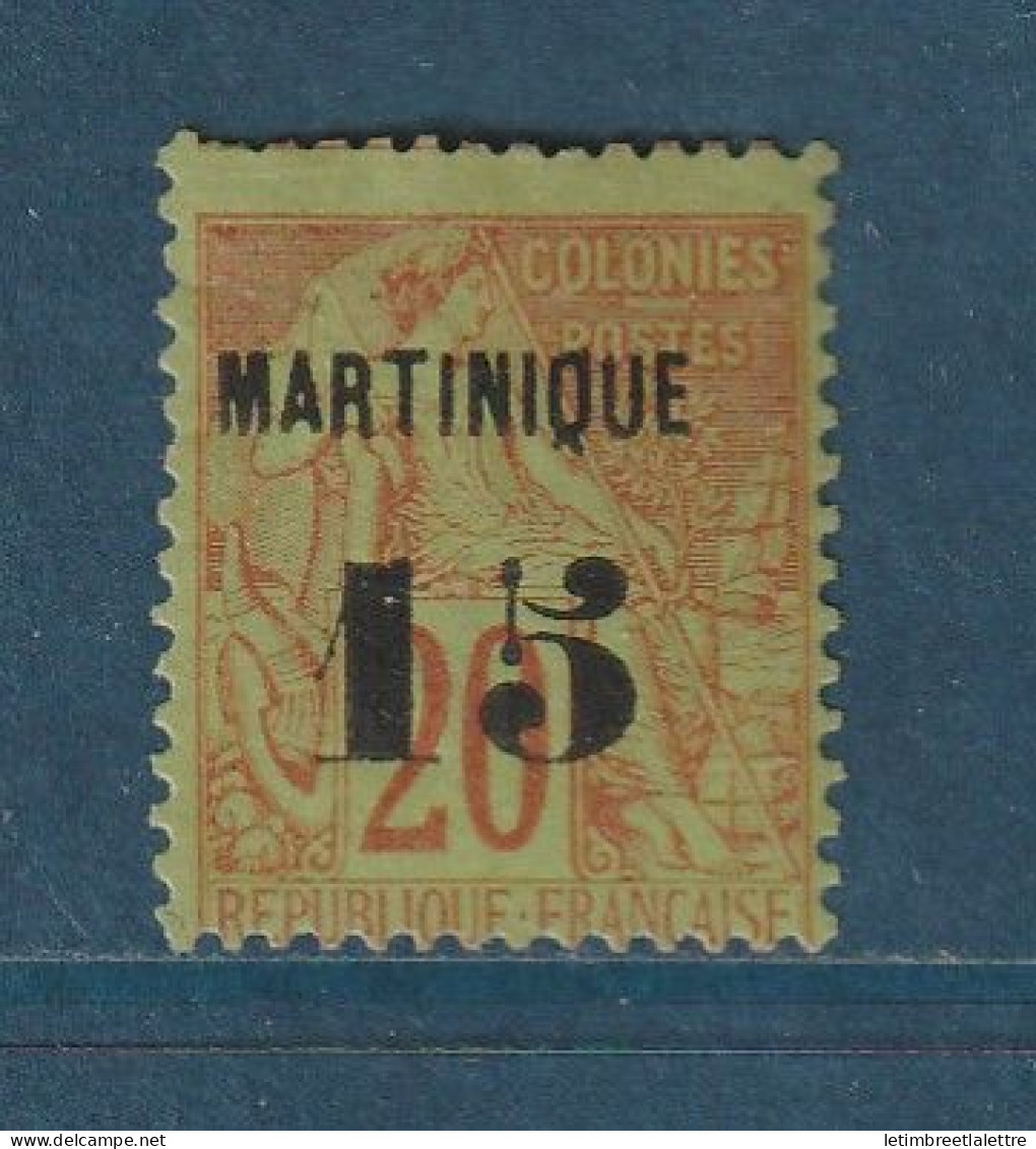 Martinique - YT N° 5 * - Neuf Avec Charnière - 1888 1891 - Ungebraucht