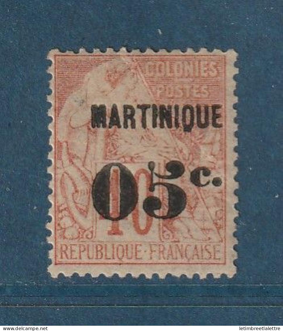 Martinique - YT N° 14 * - Neuf Avec Charnière - 1888 / 1891 - Neufs