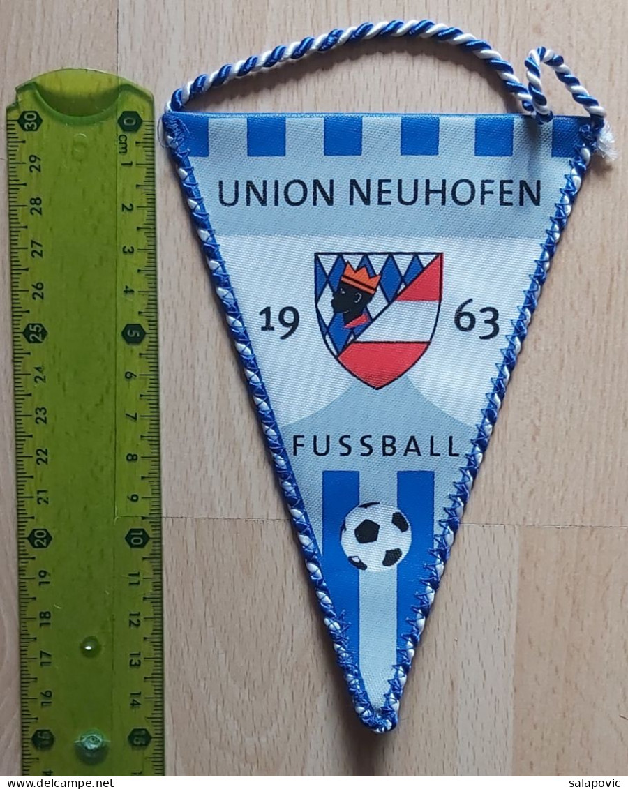 Union Neuhofen Germany Football Club Soccer Fussball Calcio Futbol Futebol PENNANT, SPORTS FLAG ZS 3/9 - Apparel, Souvenirs & Other