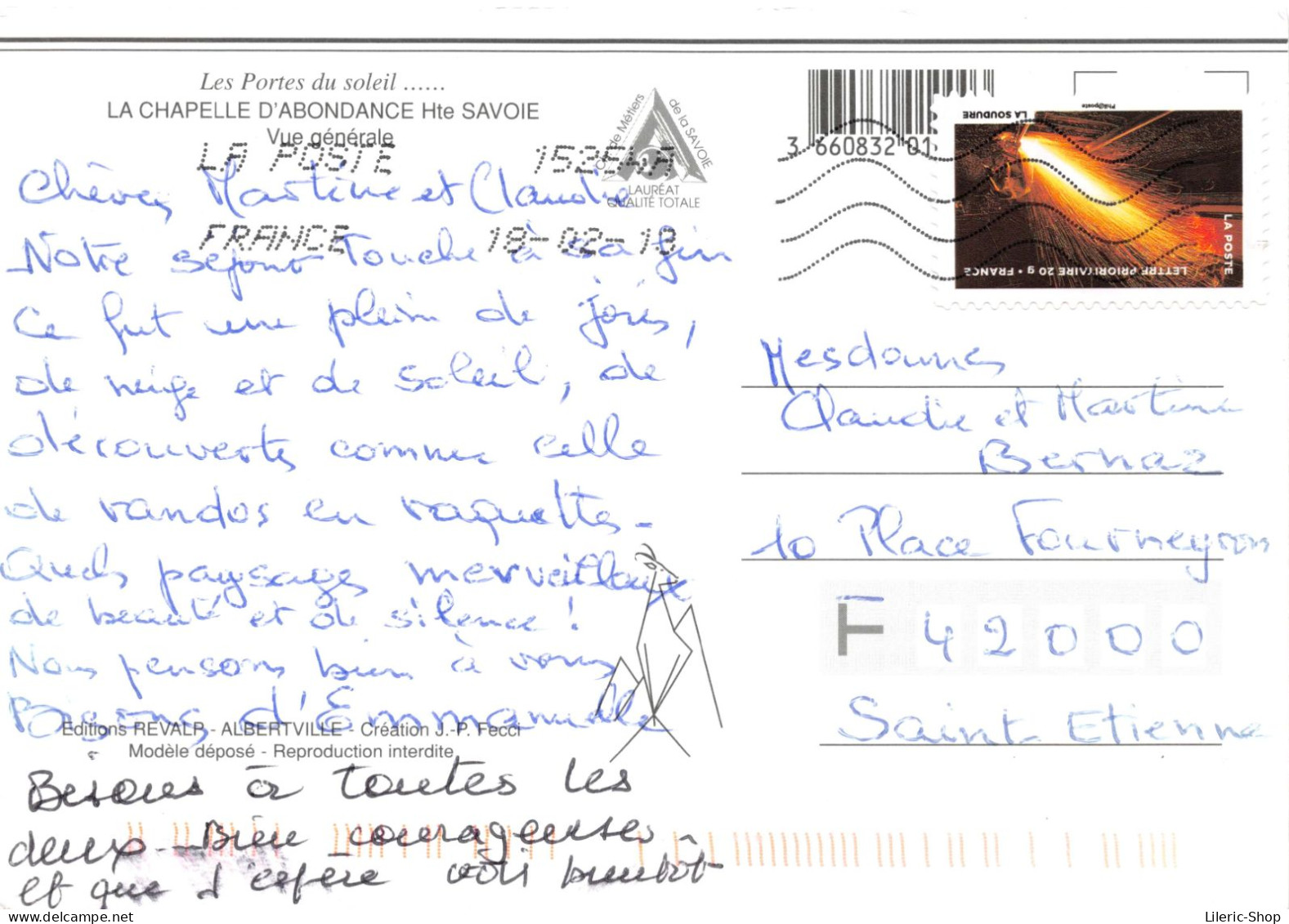 [74]  La Chapelle-d'Abondance - Vue Générale Cpm - La Chapelle-d'Abondance