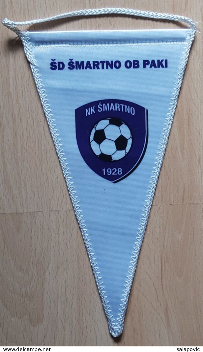 NK "Smartno" Smartno Ob Paki - Slovenia  Football Club Soccer Fussball Calcio Futbol Futebol PENNANT, SPORTS FLAG ZS 3/9 - Abbigliamento, Souvenirs & Varie