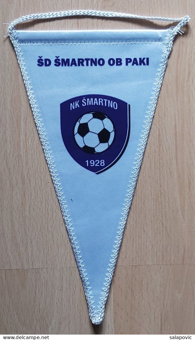 NK "Smartno" Smartno Ob Paki - Slovenia  Football Club Soccer Fussball Calcio Futbol Futebol PENNANT, SPORTS FLAG ZS 3/9 - Kleding, Souvenirs & Andere