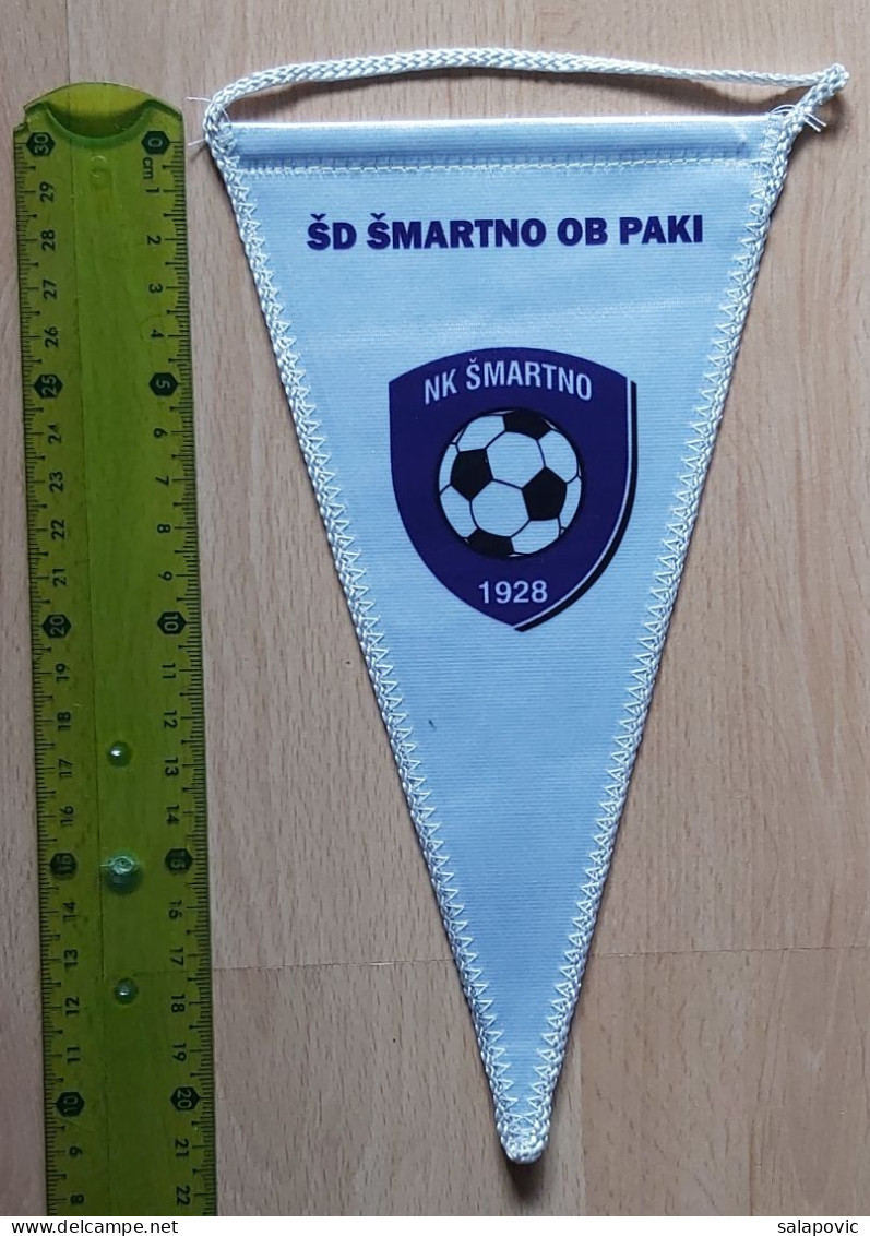 NK "Smartno" Smartno Ob Paki - Slovenia  Football Club Soccer Fussball Calcio Futbol Futebol PENNANT, SPORTS FLAG ZS 3/9 - Apparel, Souvenirs & Other