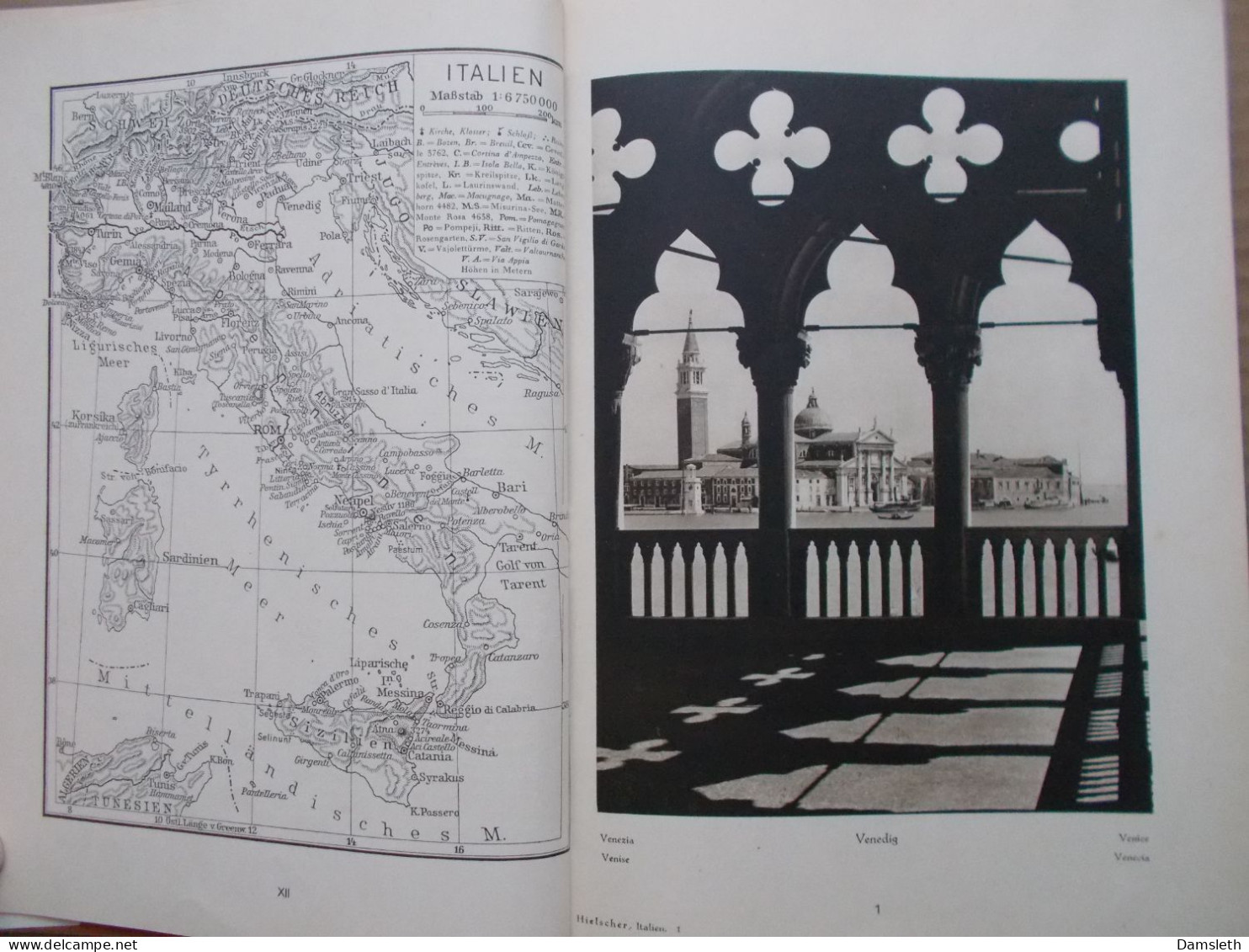 1939 Bildband; Italien - Landschaft Und Baukunst / Italia - Paesaggio E Architettura / Italie - Paysage Et Architecture - 5. Wereldoorlogen