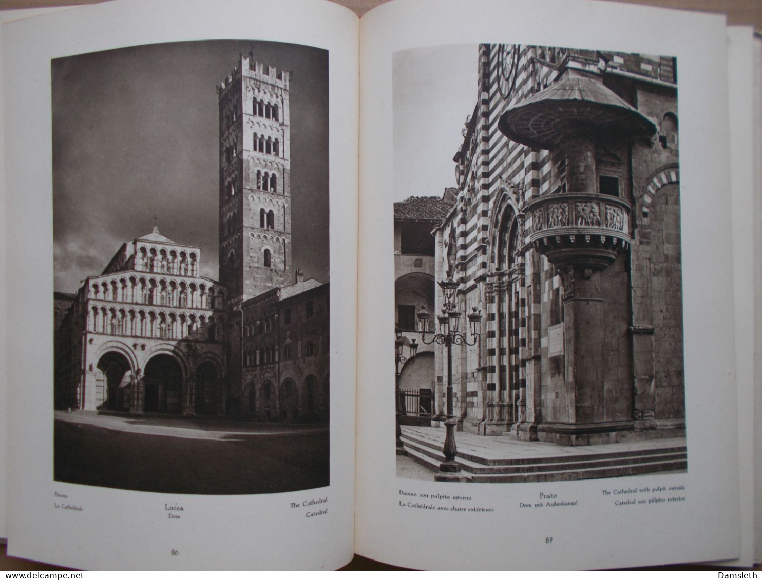 1939 Bildband; Italien - Landschaft und Baukunst / Italia - Paesaggio e architettura / Italie - Paysage et architecture