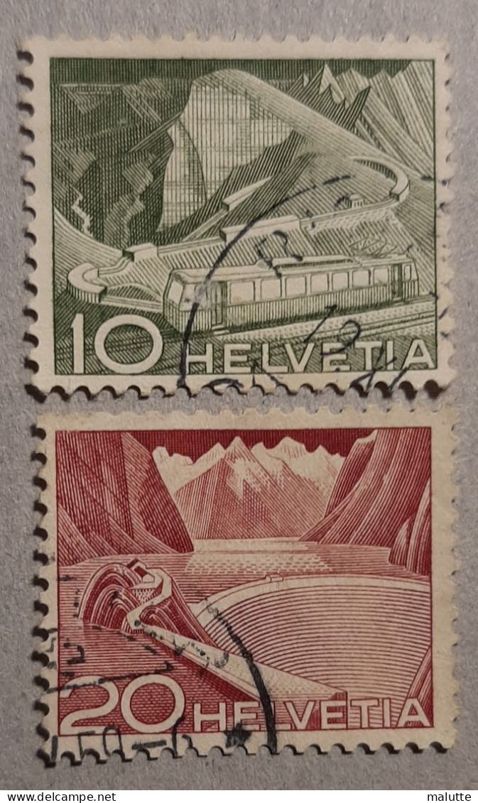 Suisse YT 483 Et 485 Oblitérés - Used Stamps