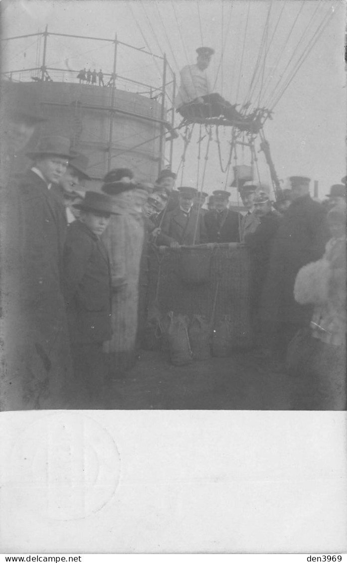 Allemagne - GEVELSBERG - Heissluftballon, Montgolfière, Luftschiff - Carte-Photo, Voyagé 1914 (voir Les 2 Scans) - Gevelsberg