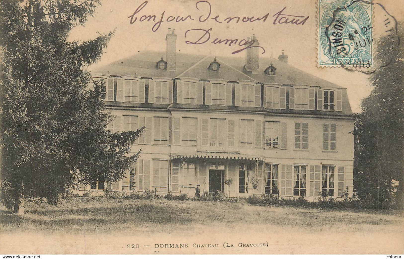 DORMANS CHATEAU LA GRAVOISE - Dormans