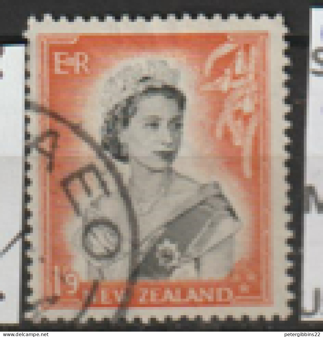 New Zealand   1953     SG 733bc   1/9d    Fine Used - Used Stamps