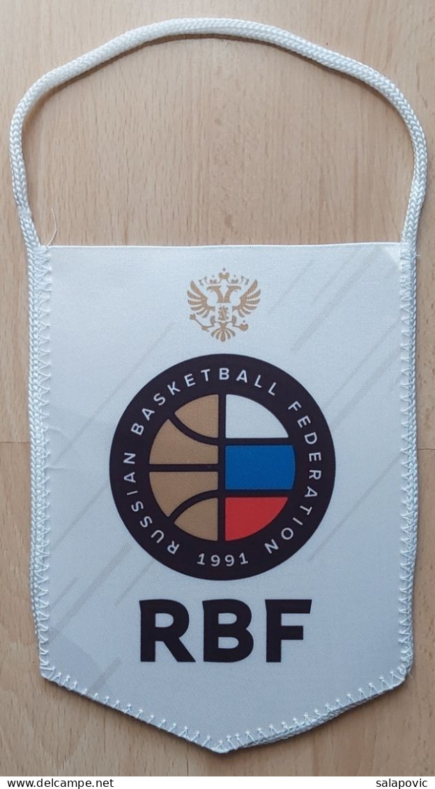 Russian Basketball Federation Russia PENNANT, SPORTS FLAG ZS 3/15 - Bekleidung, Souvenirs Und Sonstige