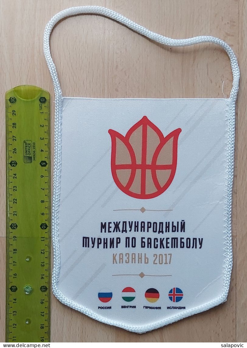 Russian Basketball Federation Russia PENNANT, SPORTS FLAG ZS 3/15 - Kleding, Souvenirs & Andere