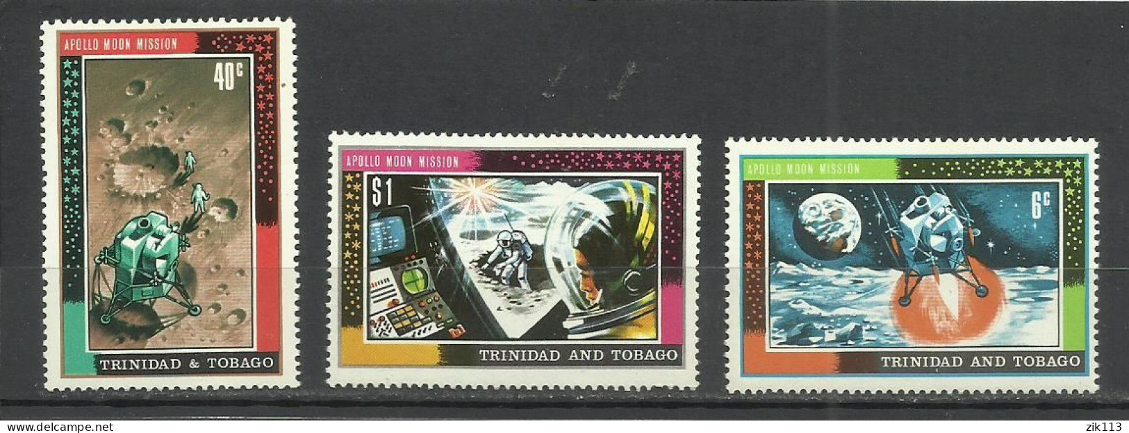 Trynidad & Tobago 1969 - Space , MNH - América Del Norte