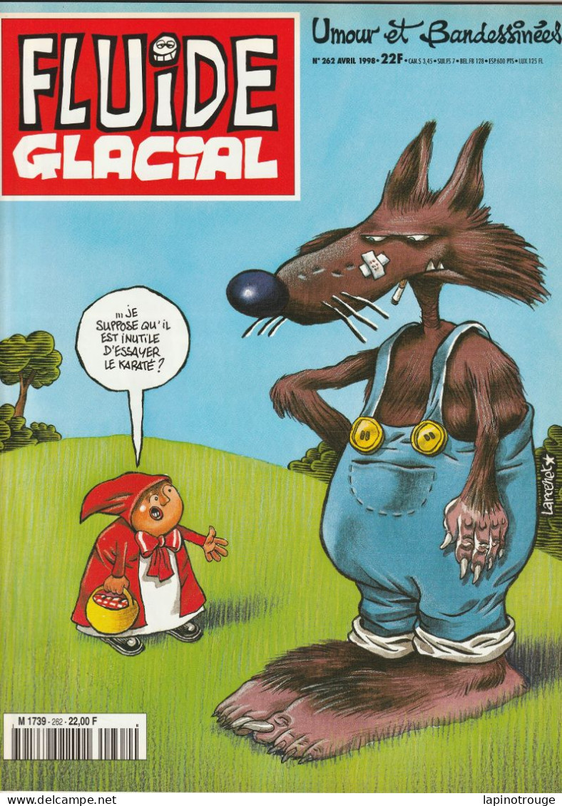 Fluide Glacial N°262 De 1998  Moerell Gimenez Binet Larcenet Gotlib.... - Fluide Glacial