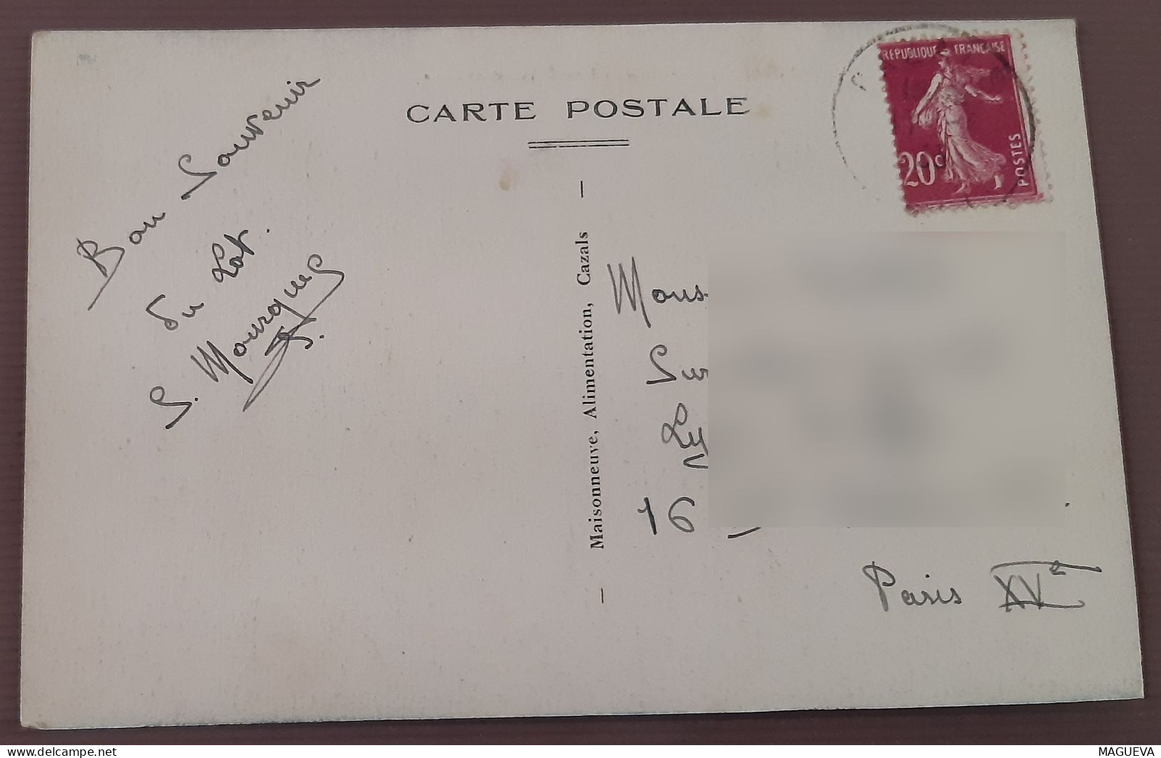 CPA  CAZALS - LOT - RUE DE LA REPUBLIQUE - ANIMEE - BOUTIQUES -  A PRIORI 1933 - Cazals