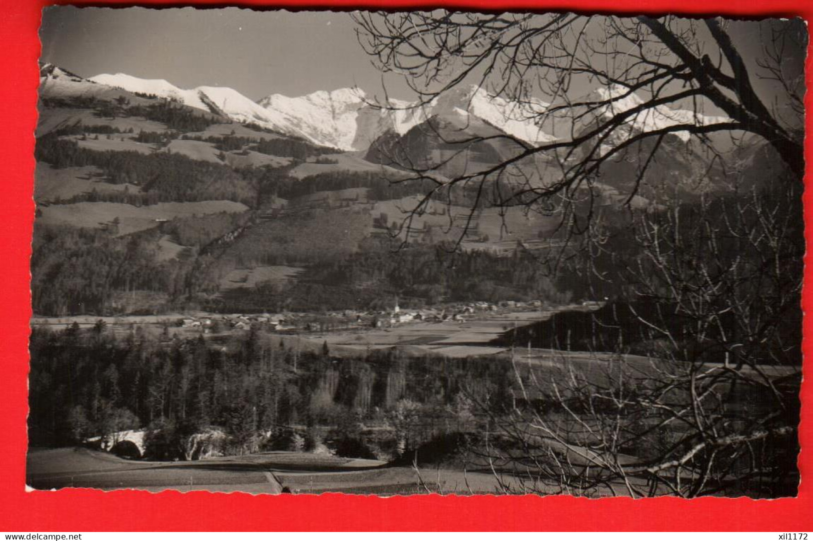 ZUV-07  Grandvillard  Gruyère VISA ACF 1939   Glasson 7328  NC - Grandvillard