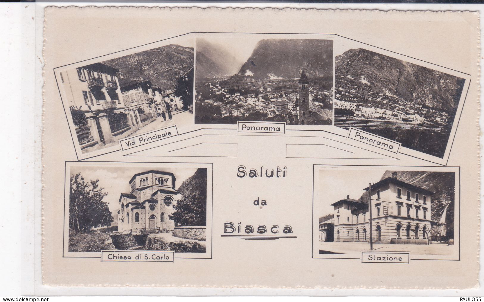 SALUTI DA BIASCA - Biasca