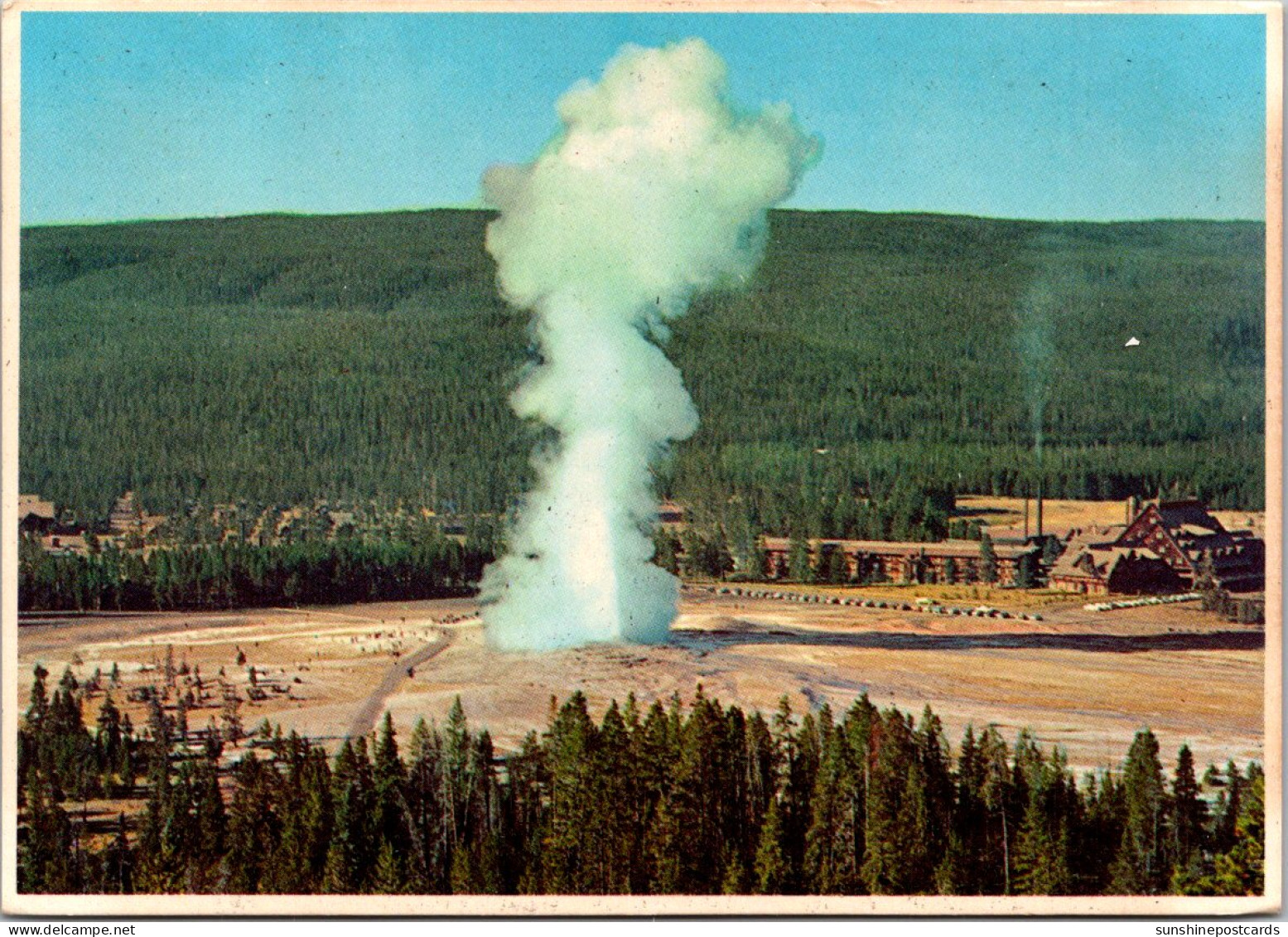 Yellowstone National Park Old Faithful Geyser - USA Nationale Parken