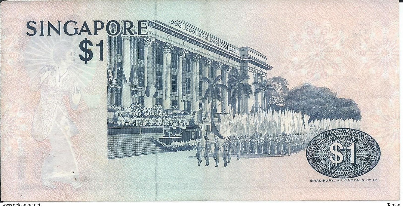 SINGAPOUR  -  SINGAPORE   1  Dollar  Nd(1976)   -- Spl --   Série Oiseaux - Singapur