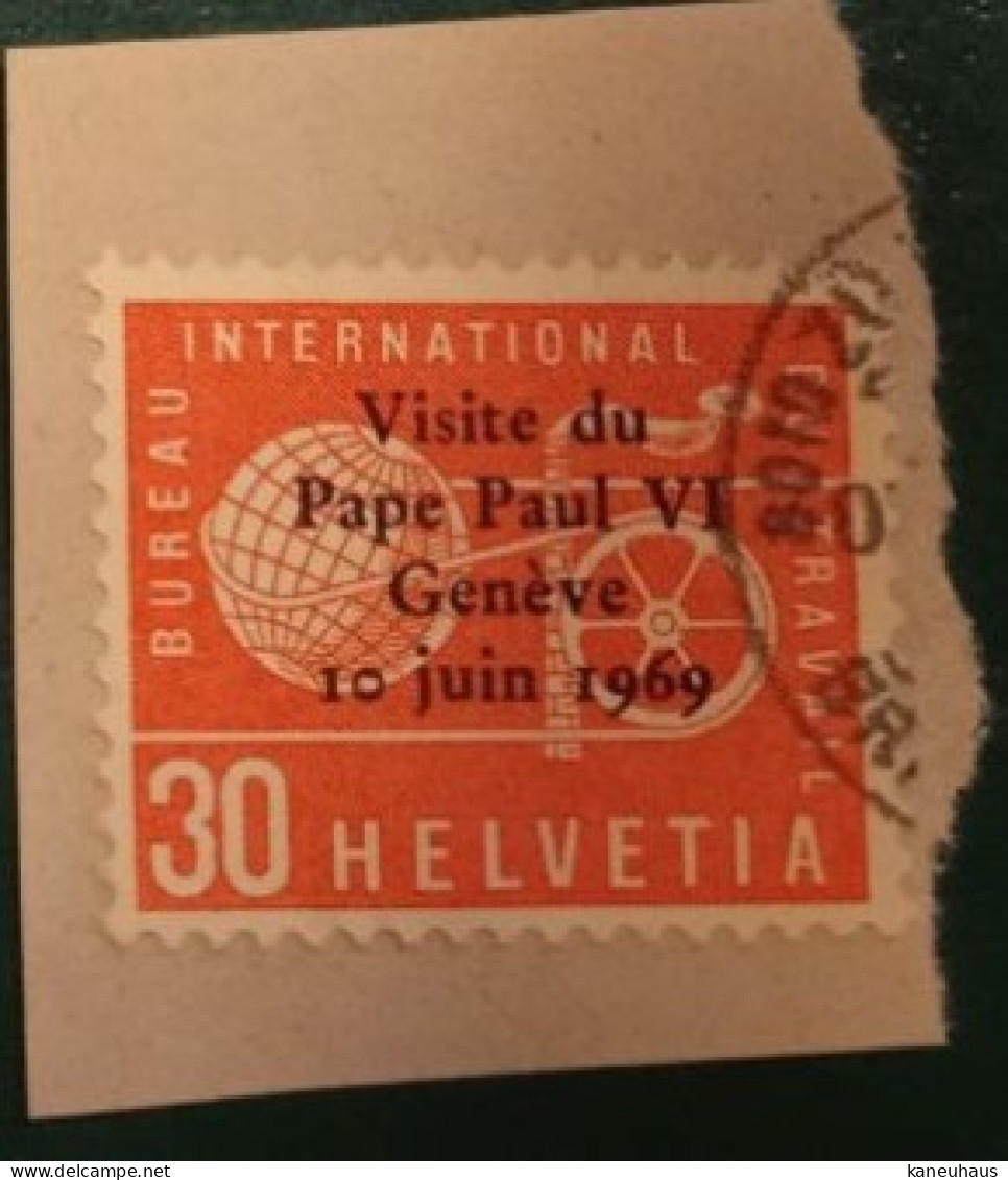 1969 Michel-Nr. 103 Arbeitsorganisation Gestempelt - Fiscale Zegels