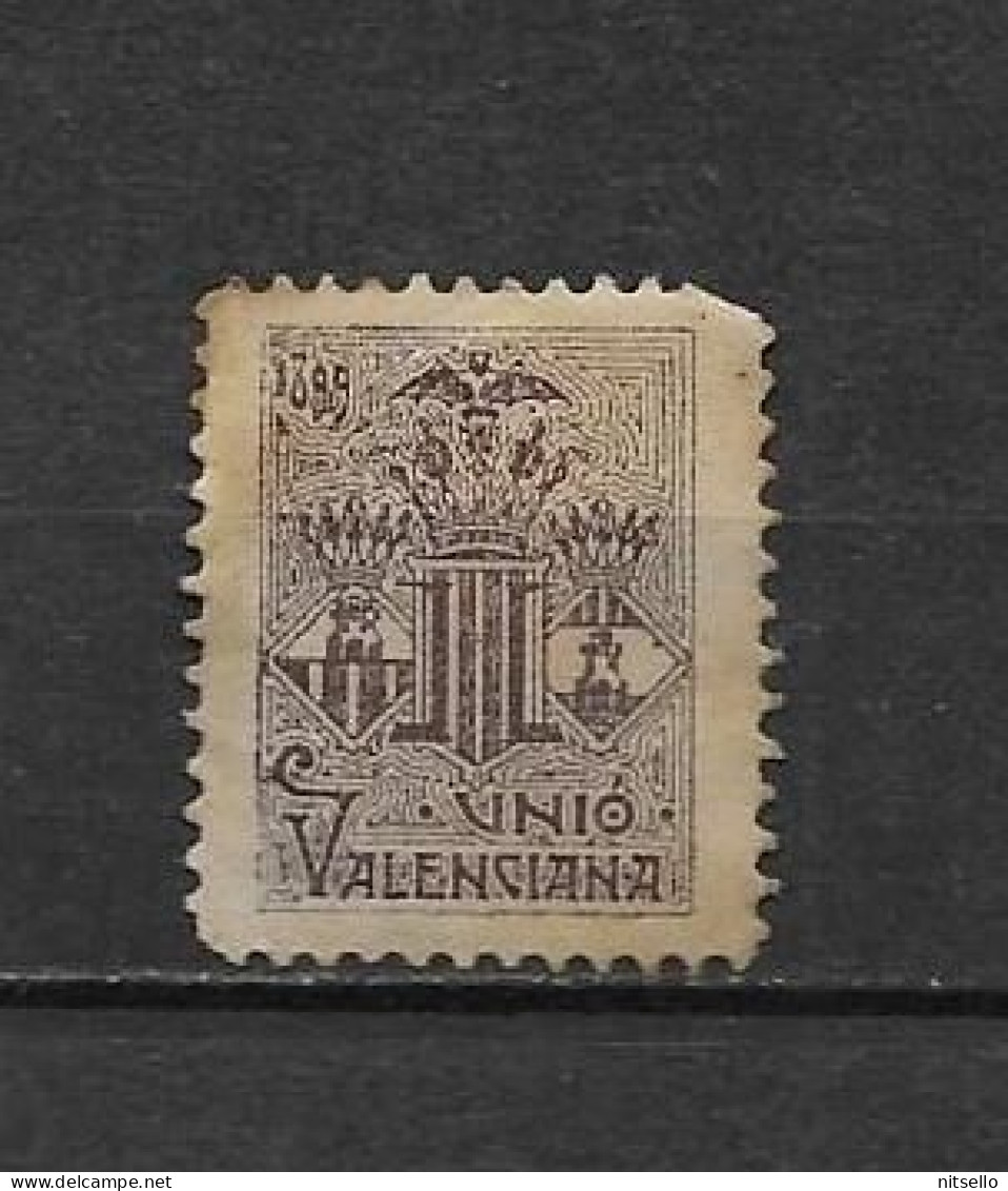 LOTE 2112D /// (SC090) GUERRA CIVIL  UNIO VALENCIANA * MH - Nationalistische Uitgaves