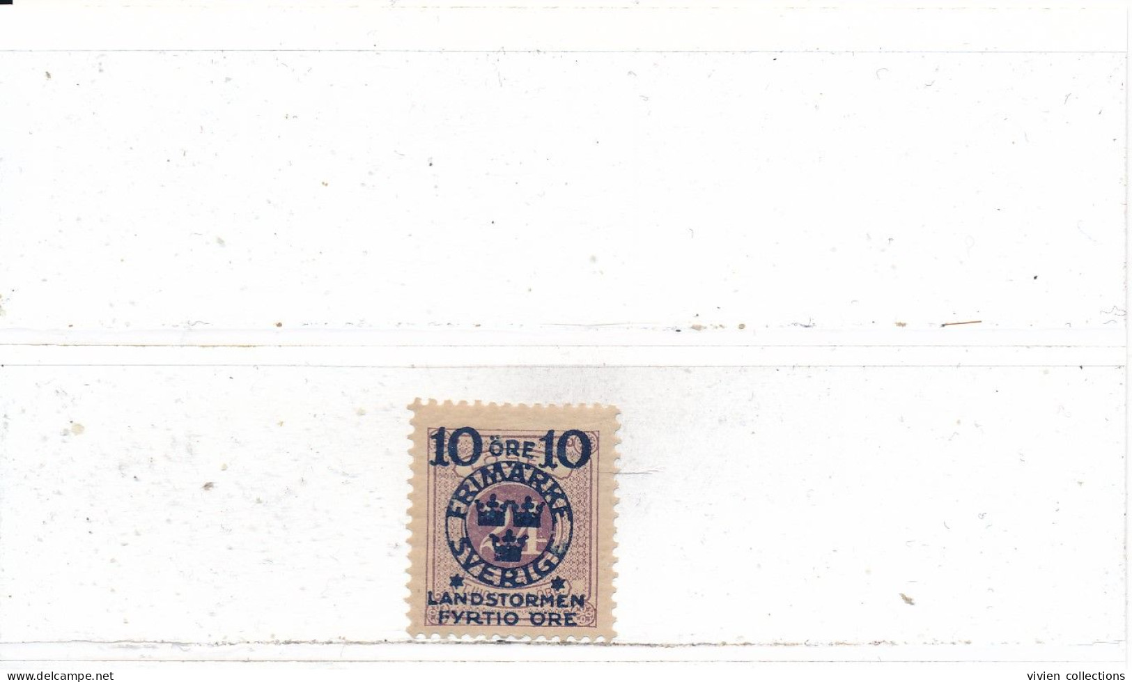 Suède N° 93 Neuf Avec Charnière - Unused Stamps