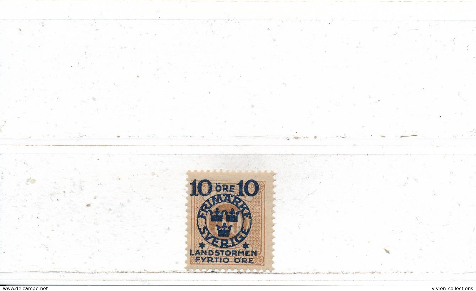 Suède N° 95 Neuf Avec Charnière - Unused Stamps