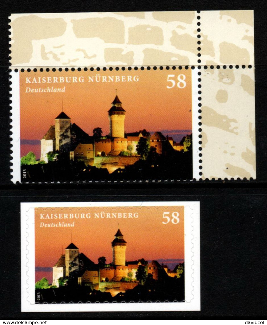 2405A- FEDERAL REPUBLIC - 2013 - MNH - CASTTLE KAISERBURG - Châteaux