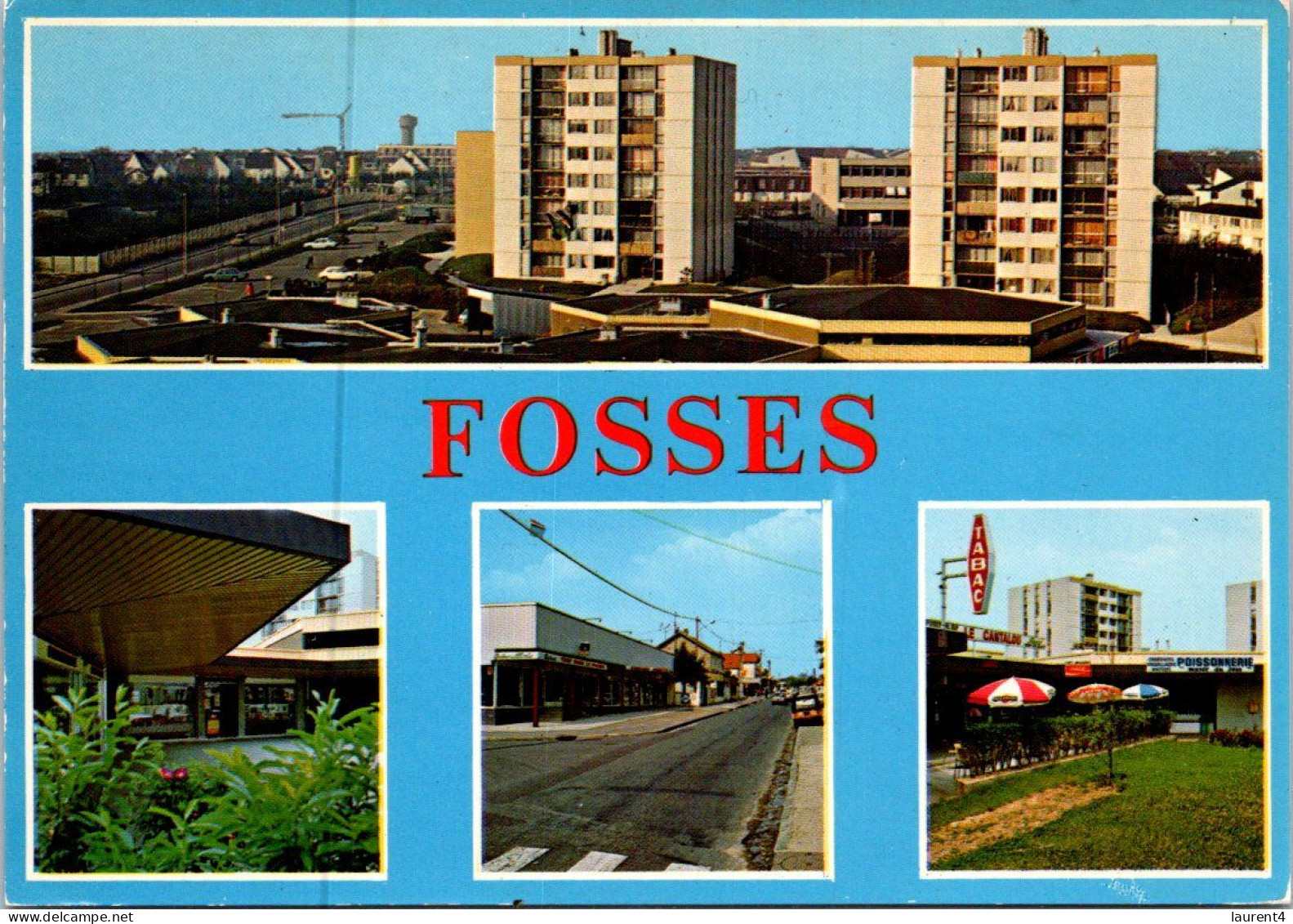 (2 P 50) France - Fosses Centre Commercial - Fosses