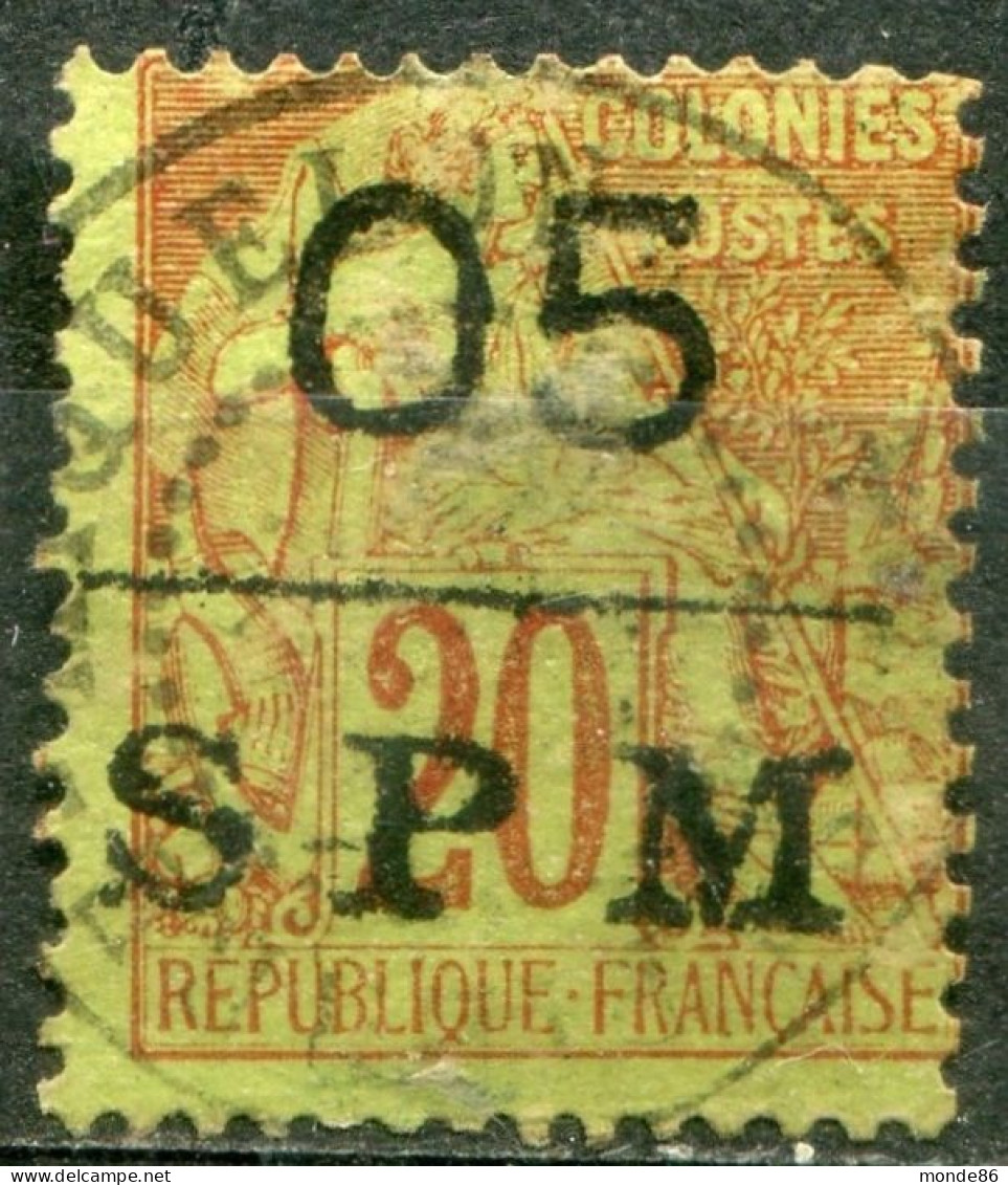 SAINT PIERRE ET MIQUELON - Y&T  N° 8 (o) - Used Stamps