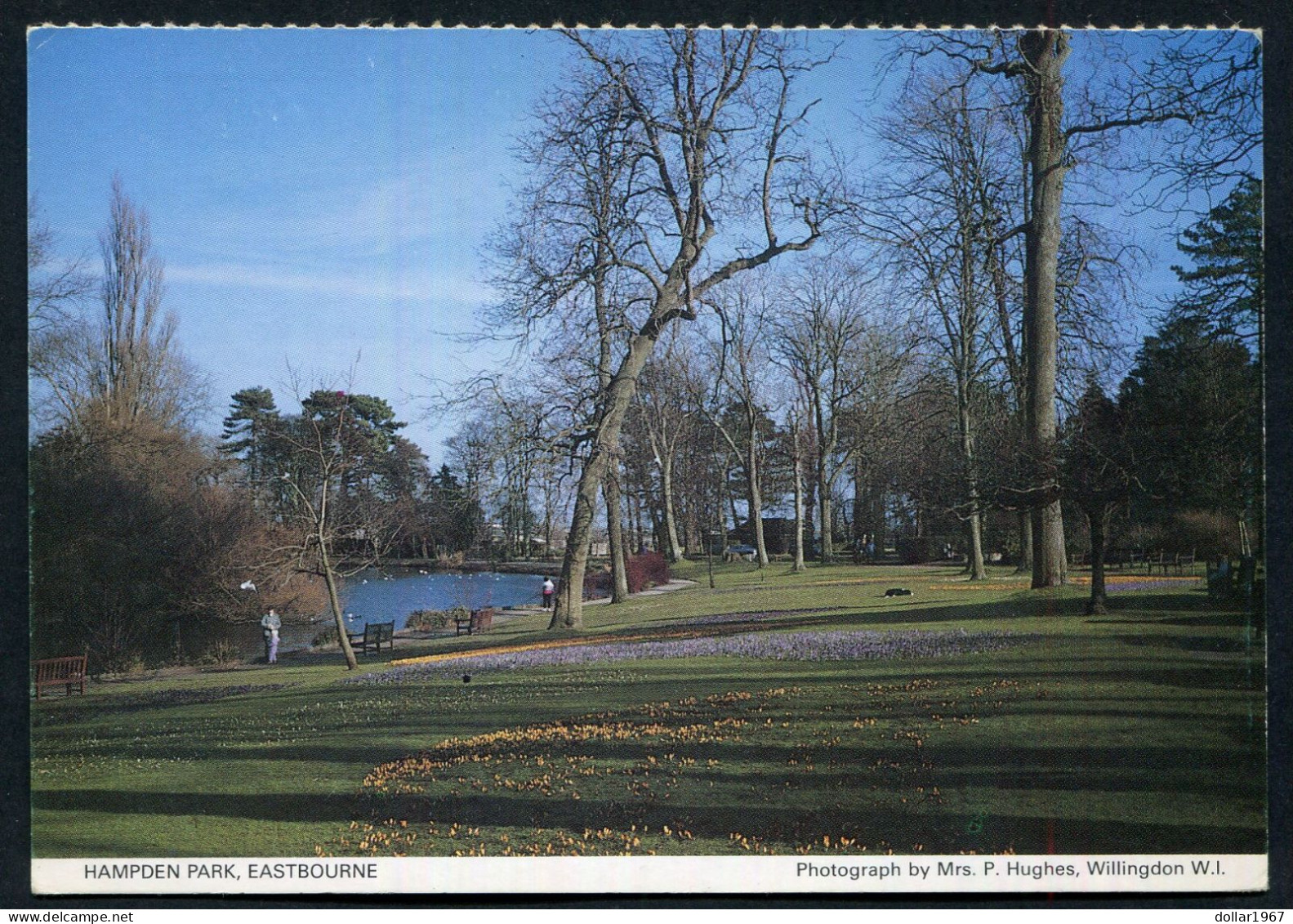 Hampoen Park , Eastbourne  - Not   Used - 2 Scans For Condition.(Originalscan !!) - Eastbourne