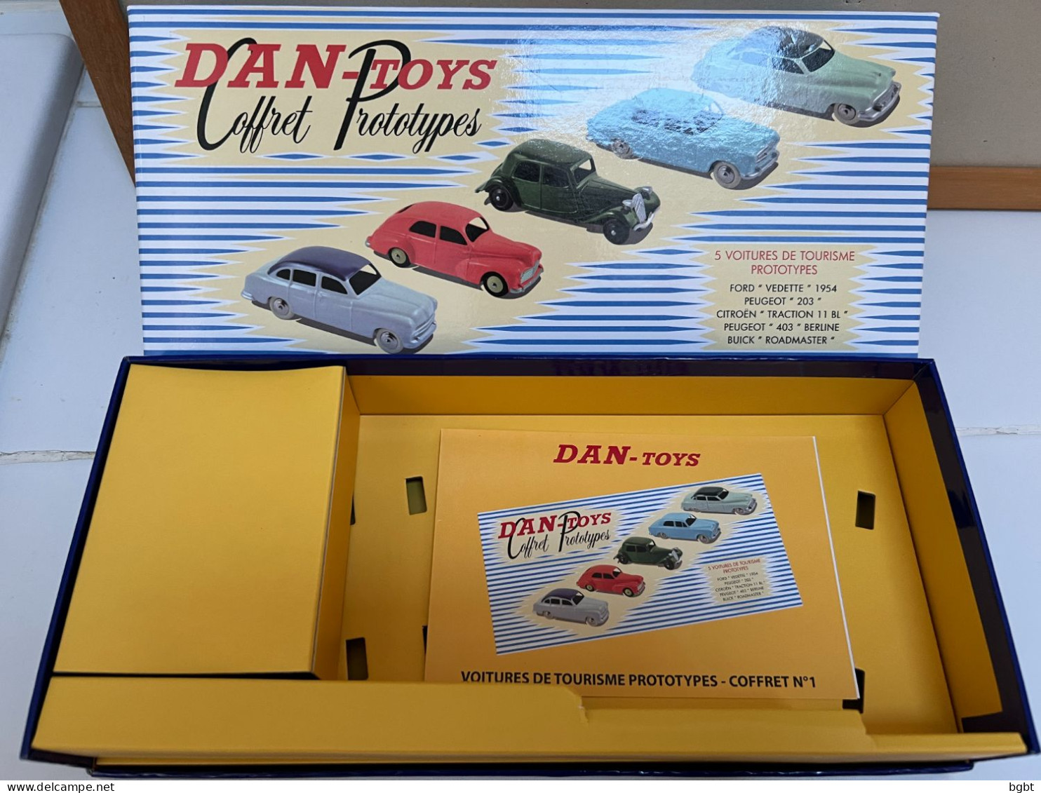 COFFRET VIDE PROTOTYPES - DAN TOYS Idem DINKY TOYS ATLAS - ETAT NEUF - Dinky