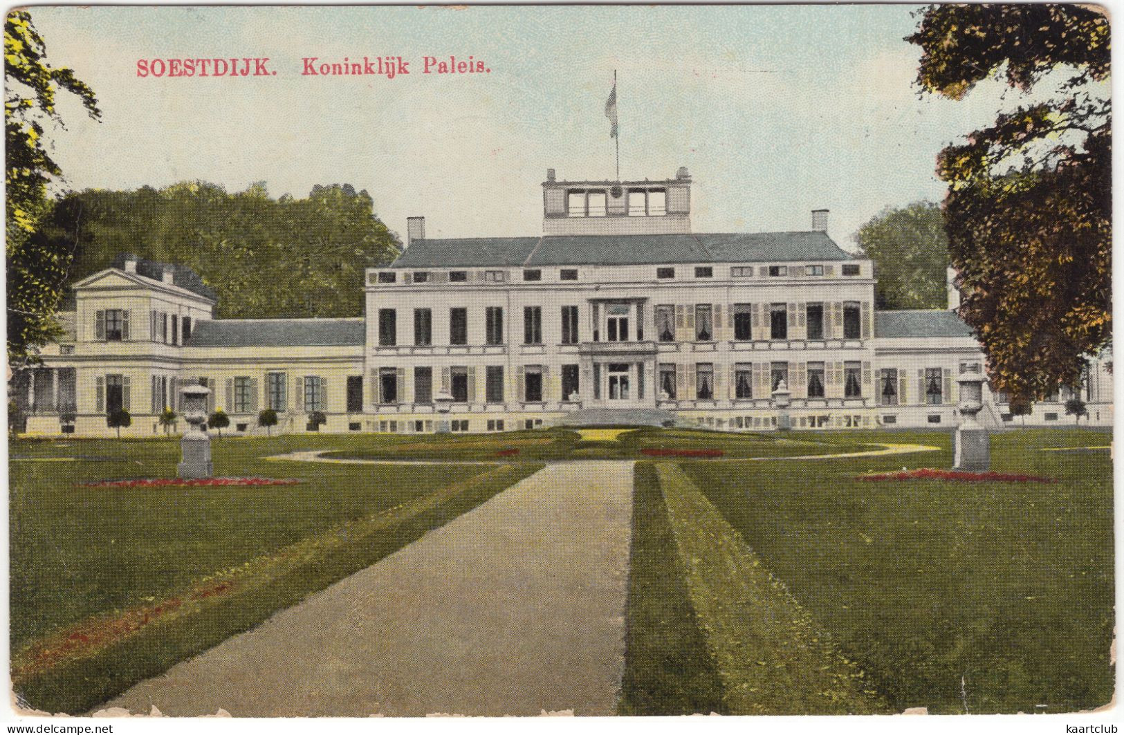 Soestdijk. Koninklijk Paleis.  - (Utrecht, Nederland/Holland) - 1911 - Soestdijk