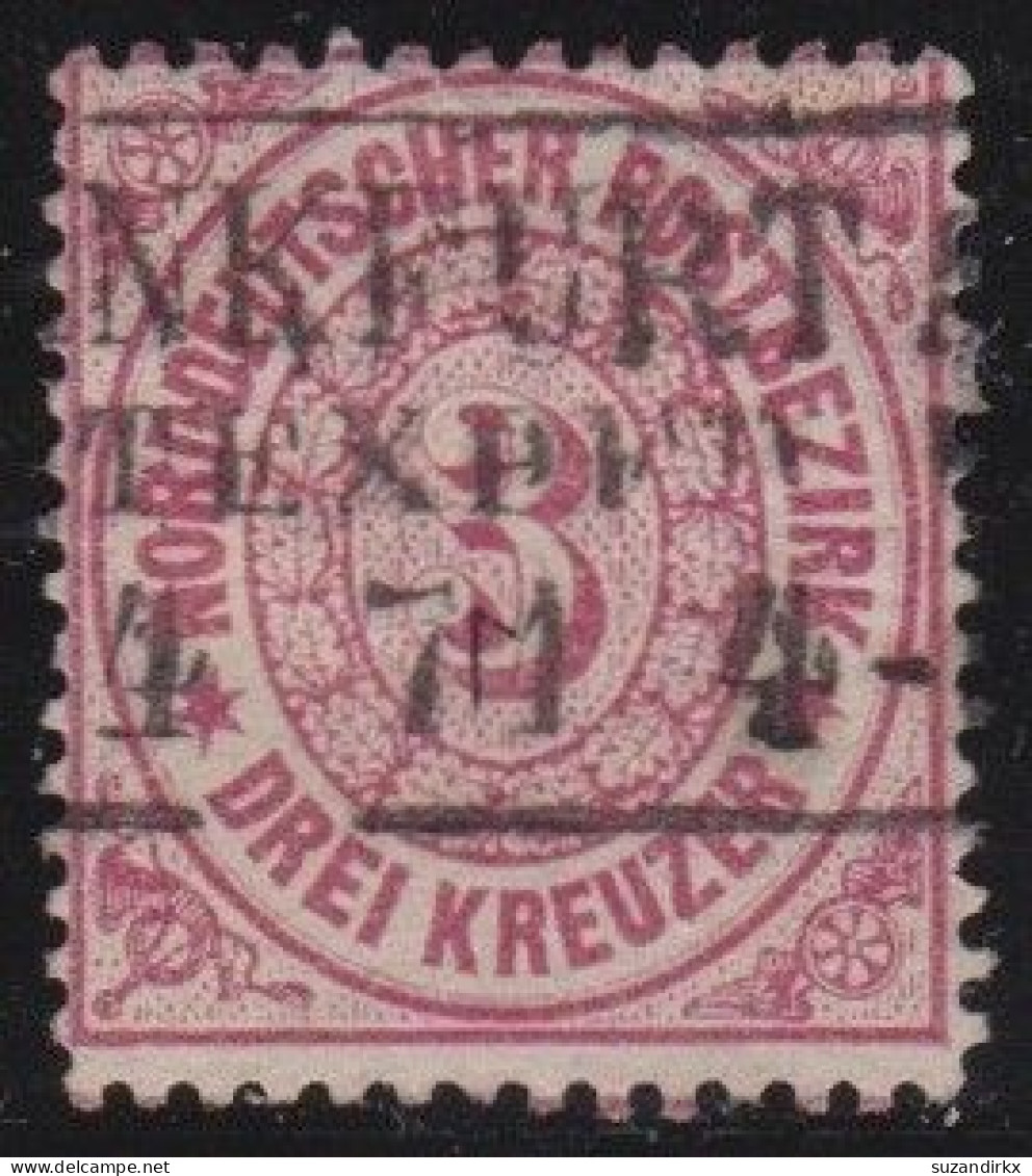 Nord     -     Michel   -   21    -    O    -    Gestempelt - Used