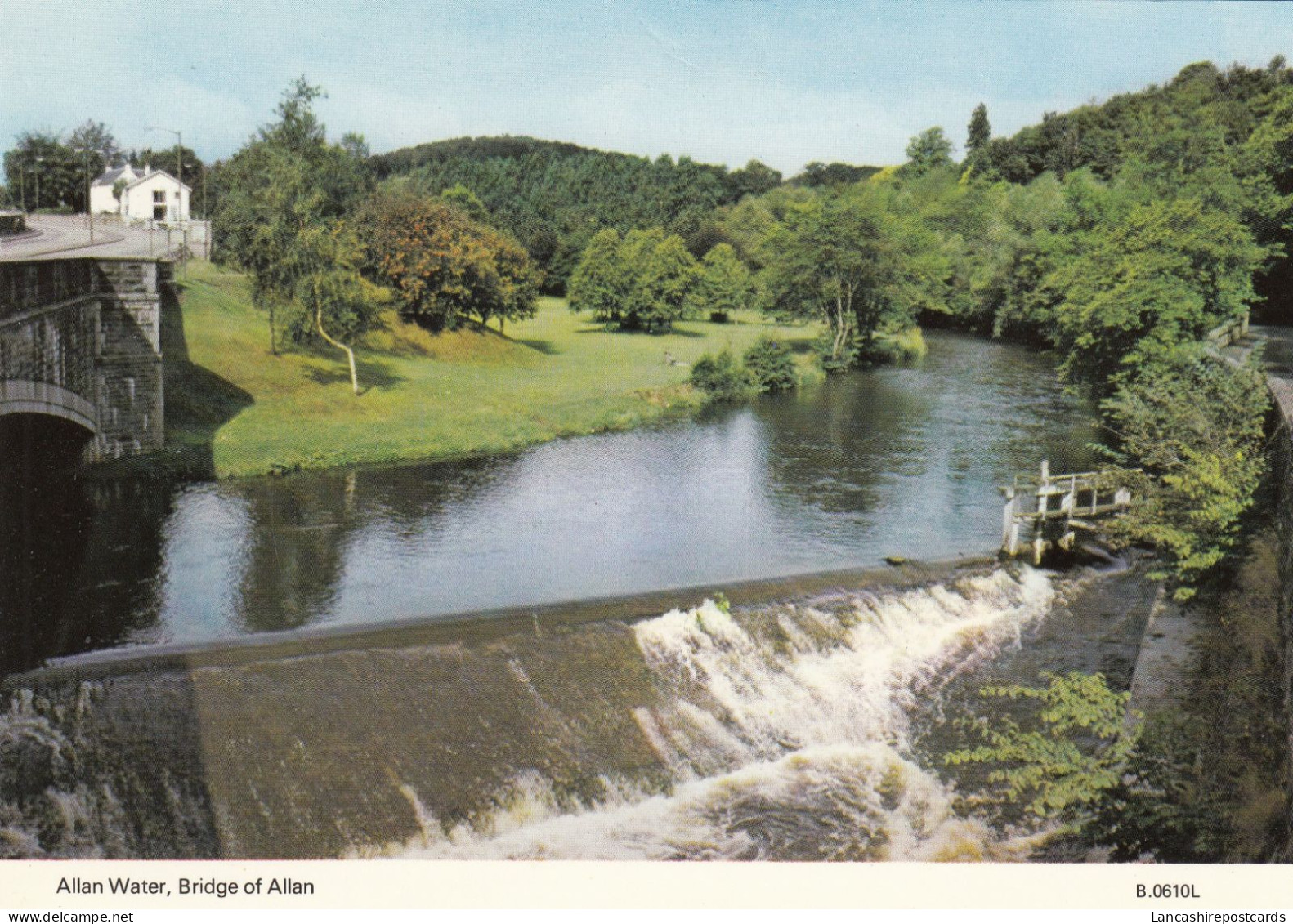 Postcard Allan Water Bridge Of Allan Nr Stirling  My Ref B26138 - Stirlingshire