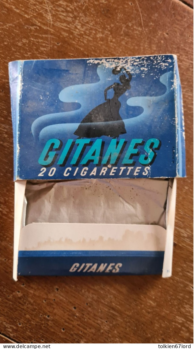 GITANES Boîte étui 20 Cigarettes - Etuis à Cigarettes Vides