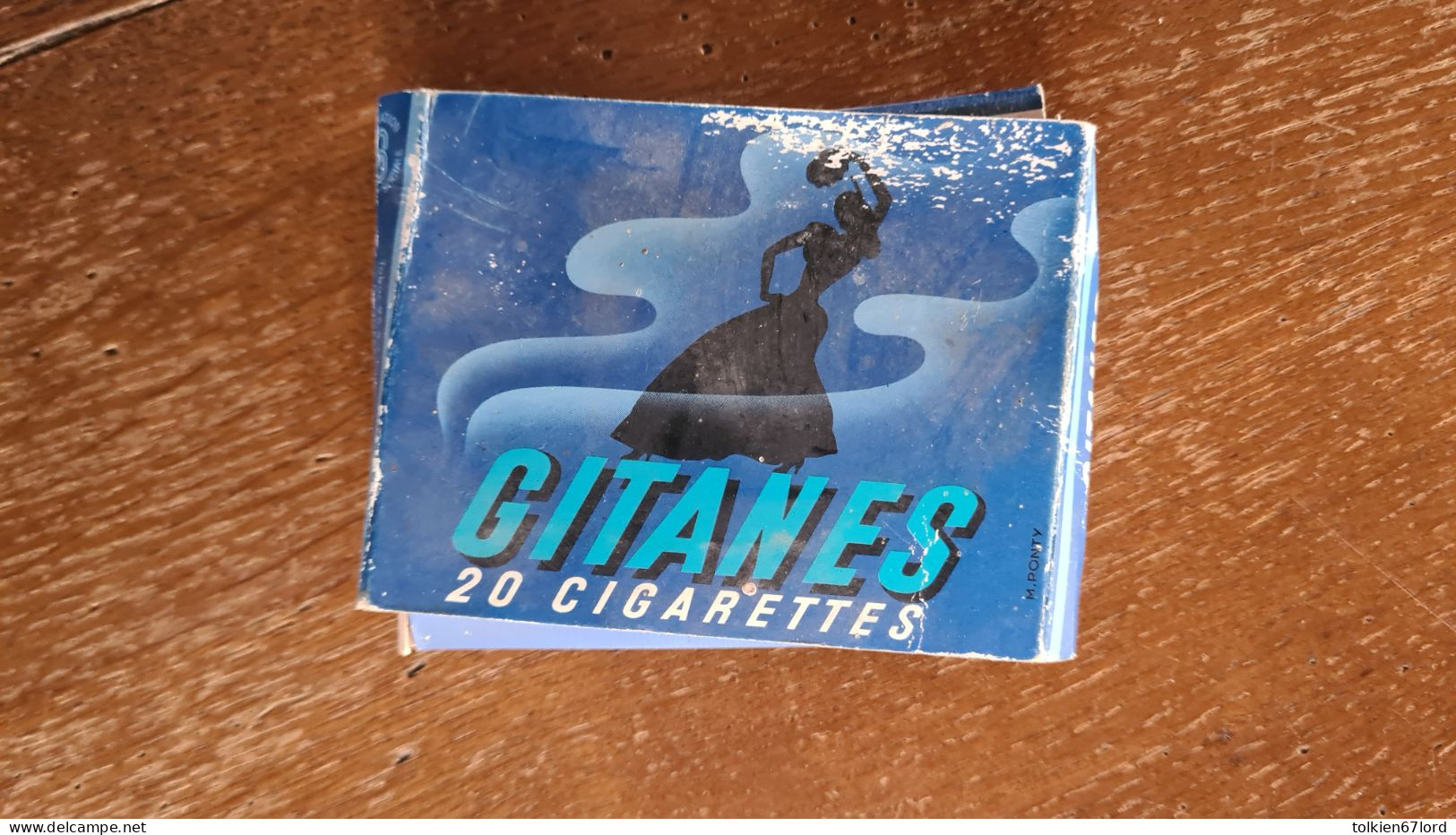 GITANES Boîte étui 20 Cigarettes - Etuis à Cigarettes Vides