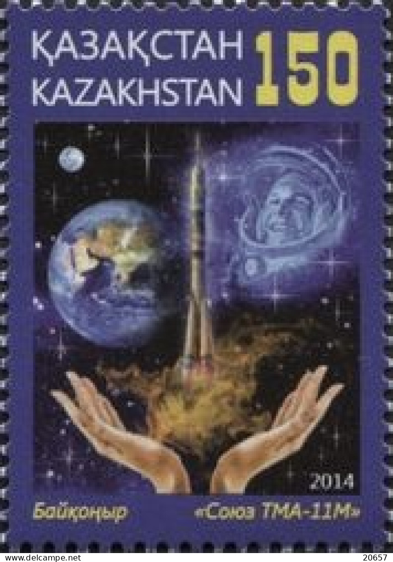 KAZAKHSTAN 0699/701 Espace, Cosmonaute, Flamme Olympique - Altri & Non Classificati