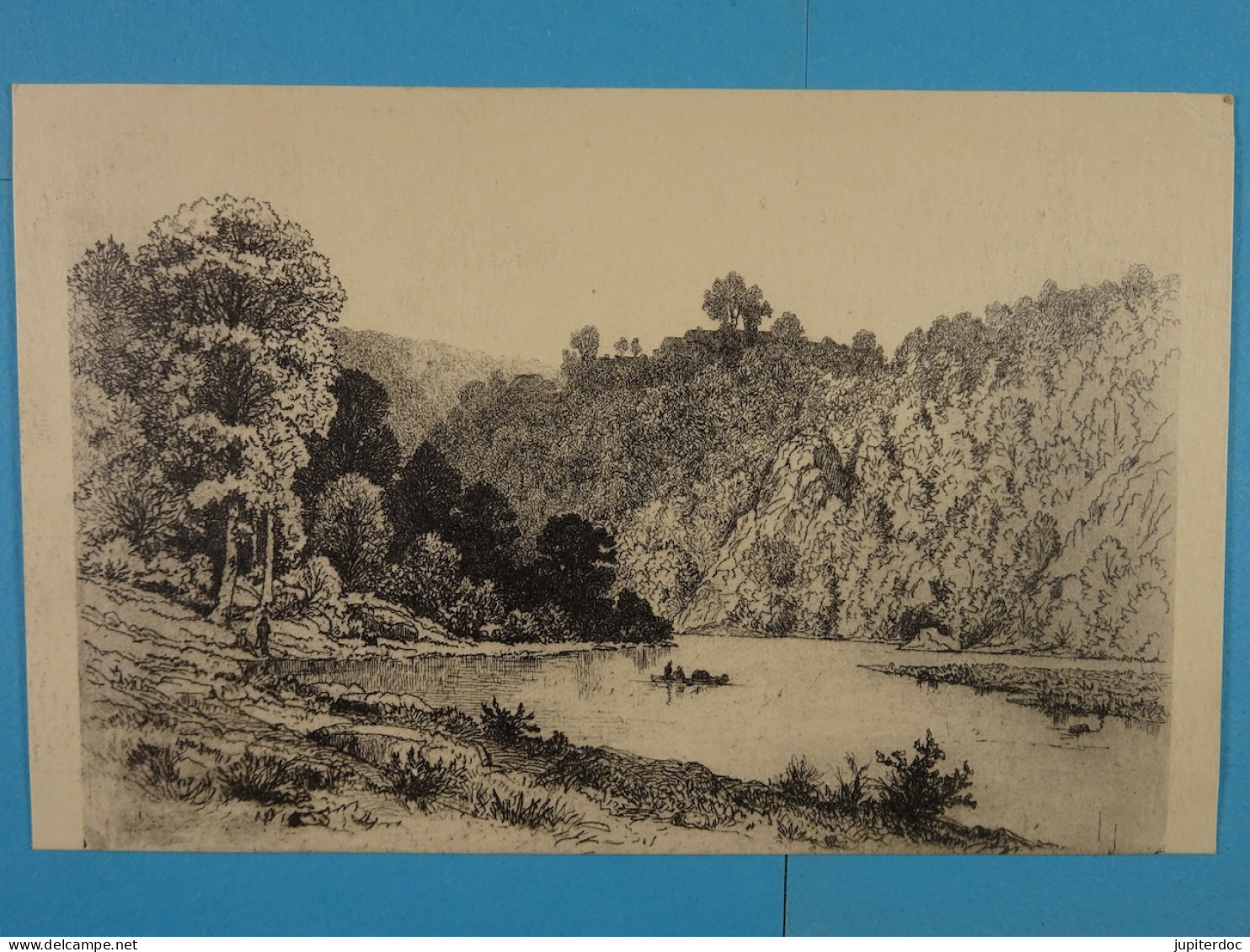 La Semois à Chiny (Reproduction Des Eaux-fortes De La Comtesse De Flandre) - Chiny