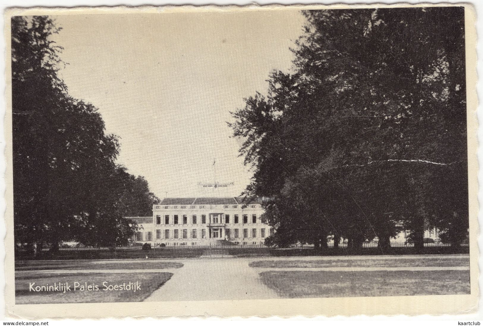 Koninklijk Paleis Soestdijk - (Utrecht, Nederland/Holland)  - 1948 - (N.V. Weenink & Snel, Baarn) - Soestdijk