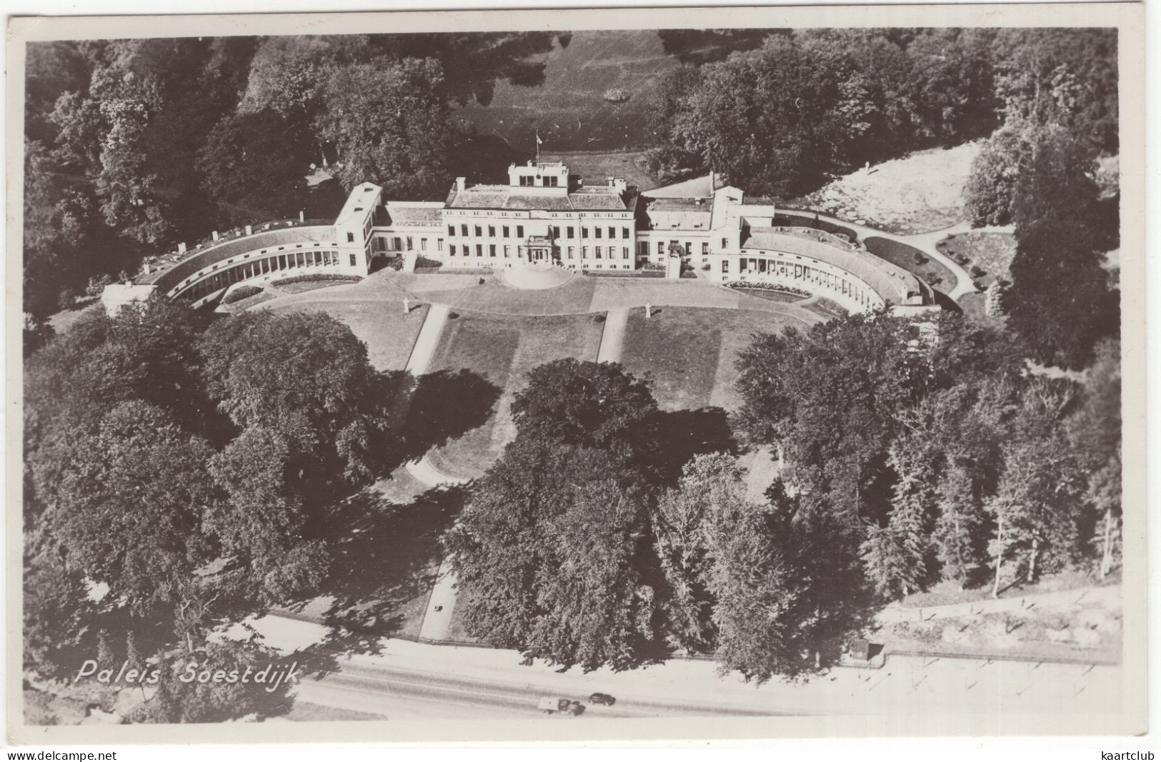 Paleis Soestdijk - (Utrecht, Nederland/Holland)  - 1949 - Foto Huyer. - W.S.B. 2252 - Soestdijk