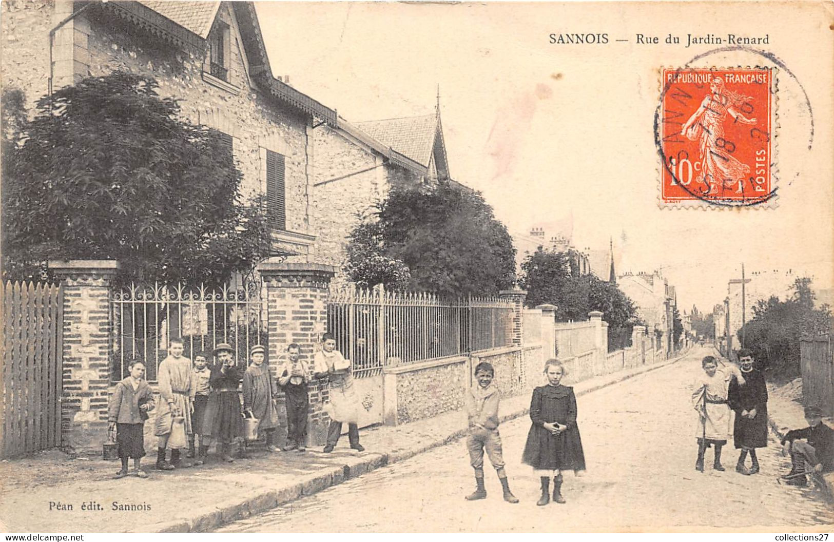 95-SANNOIS- RUE DU JARDIN RENARD - Sannois